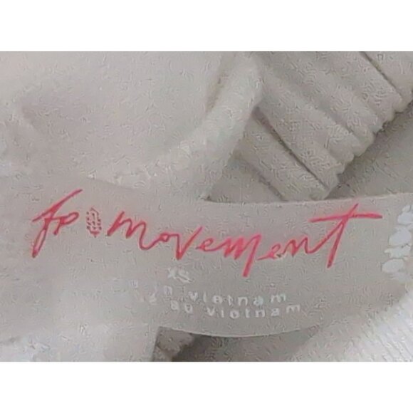 Free People Movement Sweatpants Womens XS White Green Right On Track Athletic - Picture 7 of 12